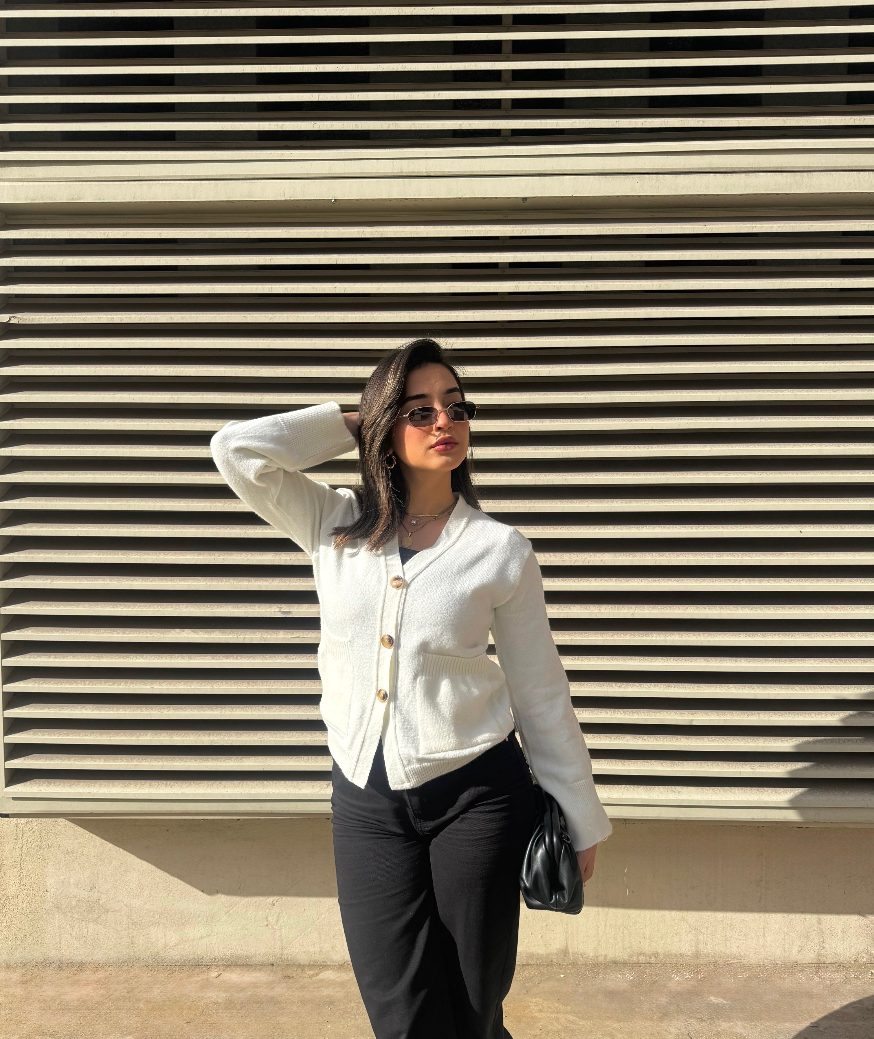 Outlyre Button-Detail Knit