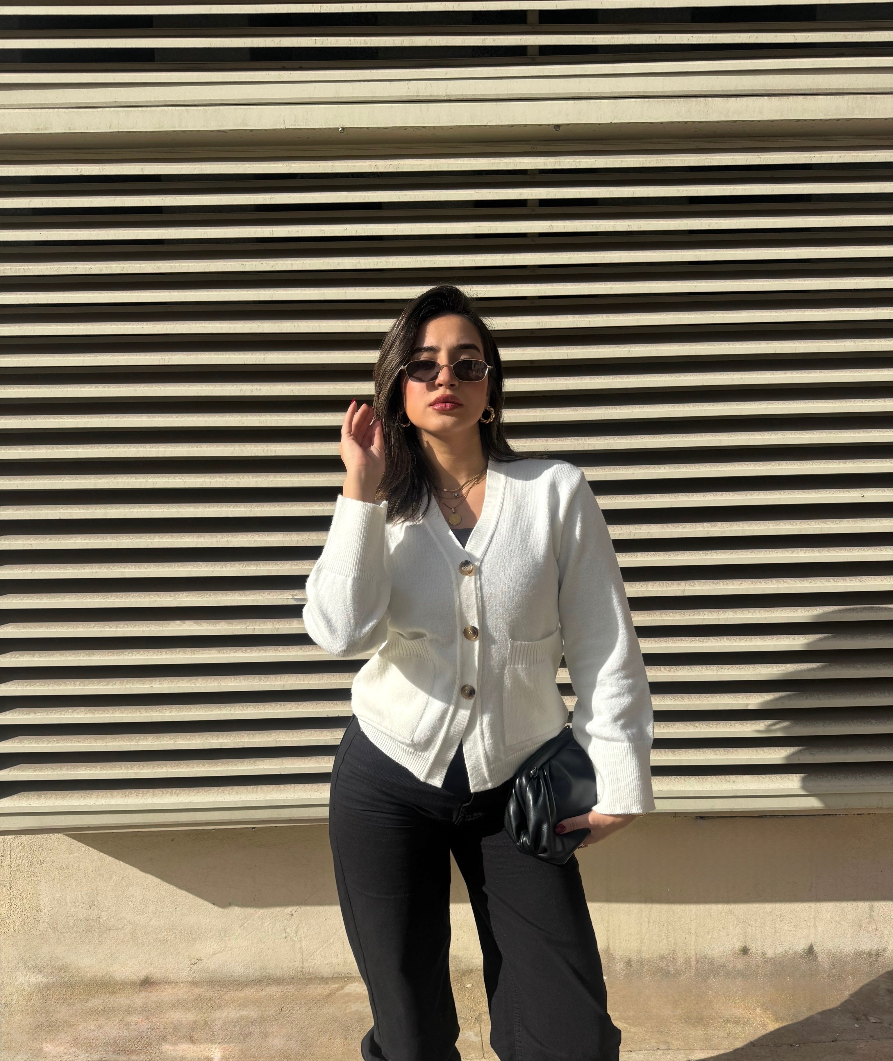 Outlyre Button-Detail Knit