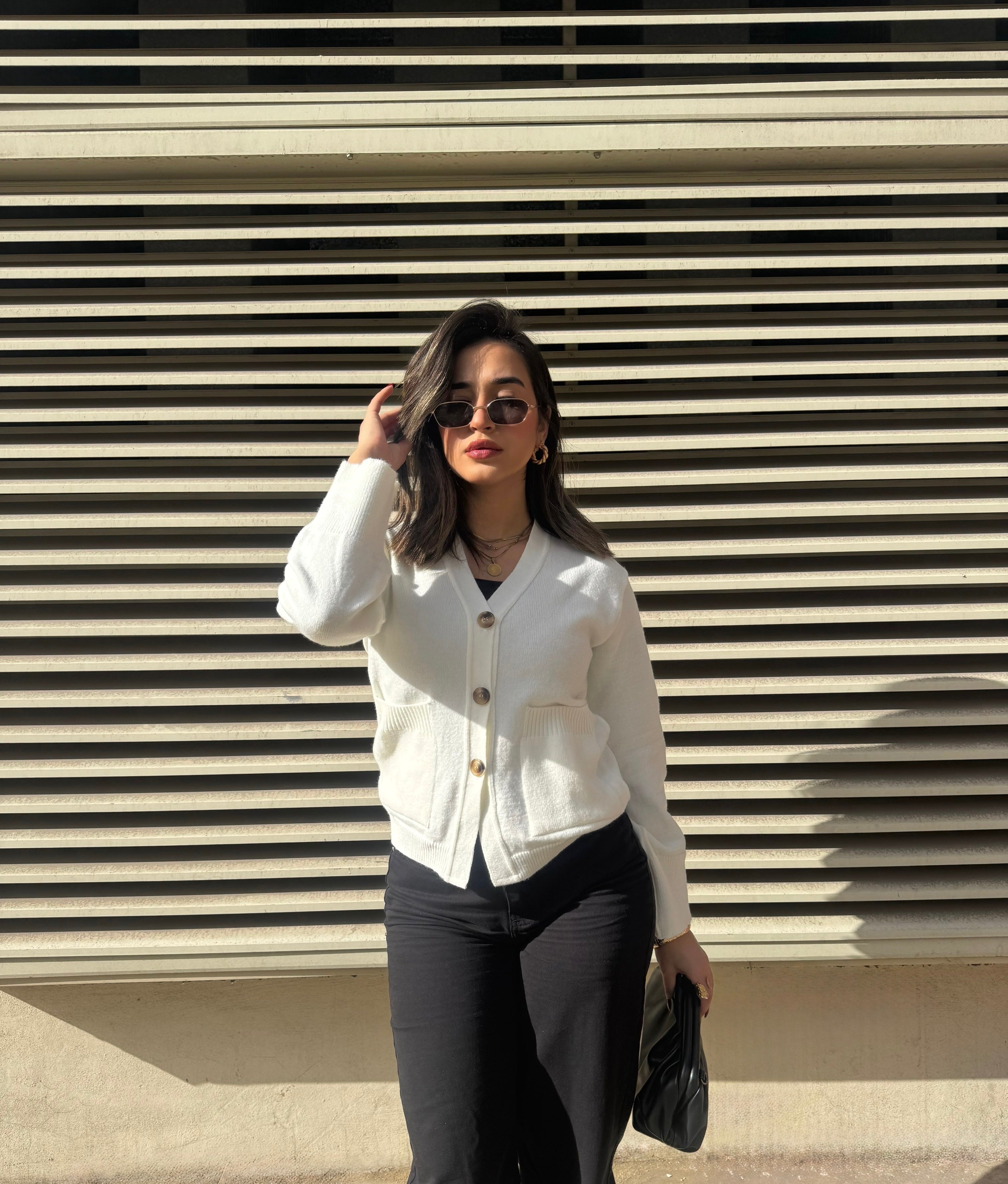 Outlyre Button-Detail Knit