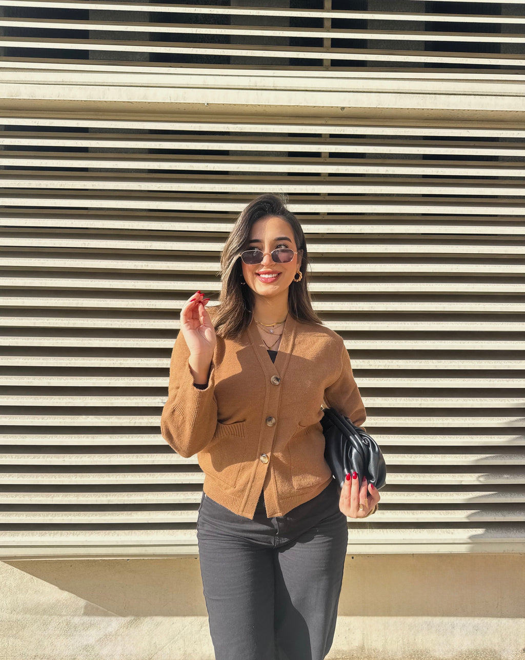 Outlyre Button-Detail Knit