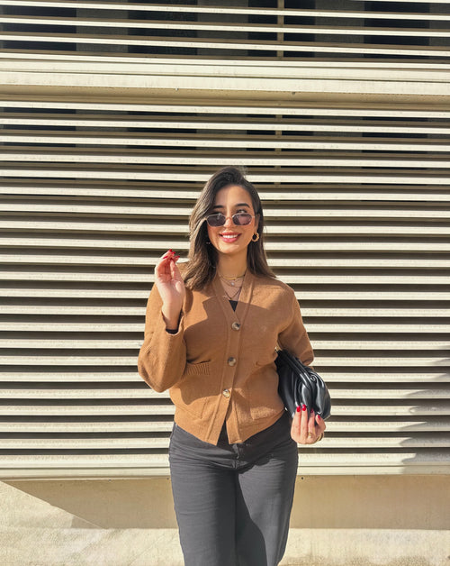 Outlyre Button-Detail Knit